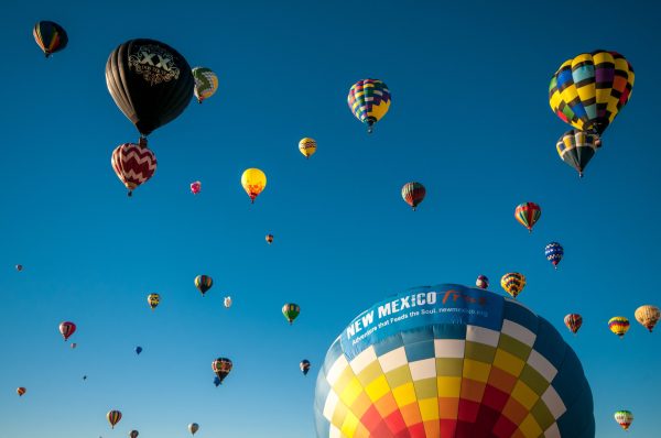 In October the Albuquerque International Balloon Fiesta® creates an enchanted world of special shape