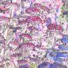 Digitally Manipulated Photography to turn photo into a piece of art. Photo taken of a flower garden.