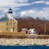 This historic granite lighthouse was originally built in 1869 but no longer serves as an active aid