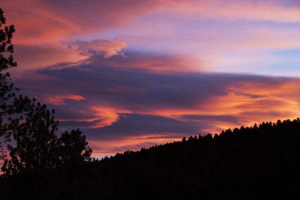 Red Clouds at Sunset. Red sky in the morning, sailors take warning. Red sky at night, sailors