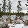 Nestled high in Utah’s rugged Uintas Wilderness, Highline Lake sits quietly among ancient pines and