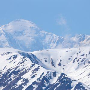 Denali was 100% in view — a rare and awe-inspiring sight! Standing before this magnificent peak,