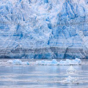 The Hubbard Glacier is North America's largest tidewater glacier. It is 76 miles long, 7 miles wide