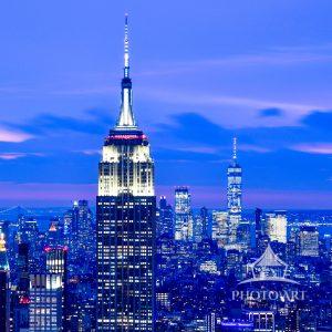 Top of the rock offers some of the best views of Manhattan, mainly during night time.