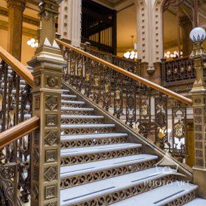 El Palacio de Correos, also known as the Postal Palace of Mexico City, is one of the most iconic