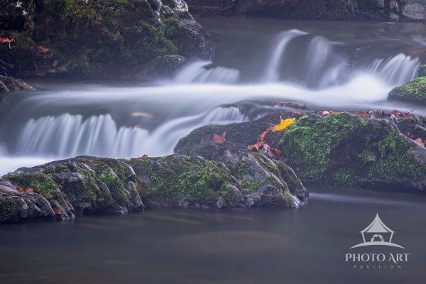 One of many cascades along Mouse Creek down from the actual falls.