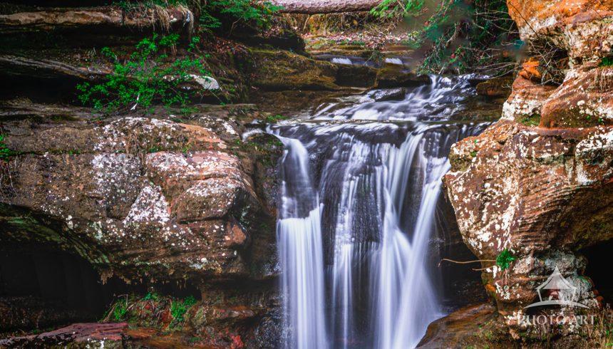 The upper falls at Old Man's Cave.  Enjoy and be well.