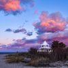 East End of Cedar Beach.. The wind was blowing the clouds moving fast with an. Array of color. The