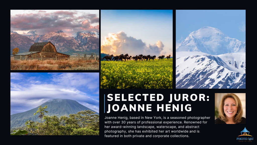 Joanne Henig, Photo Art Pavilion, Wanderlust Juror