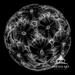 This is one of a series I call "Cymatiscapes," named after “Cymatics” which refers to the study of