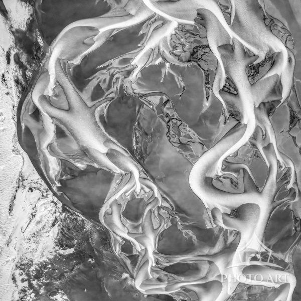 Aerial Compositions over southeast Iceland