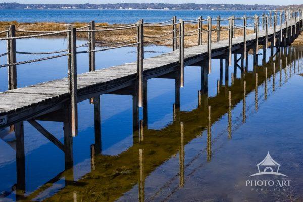 Just driving around Southampton over by the beach area love the way this long common dock looked on