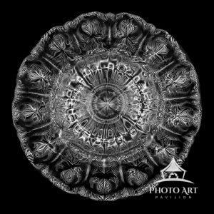 This is one of a series I call "Cymatiscapes," named after “Cymatics” which refers to the study of
