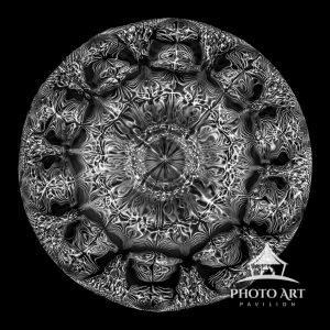 This is one of a series I call "Cymatiscapes," named after “Cymatics” which refers to the study of