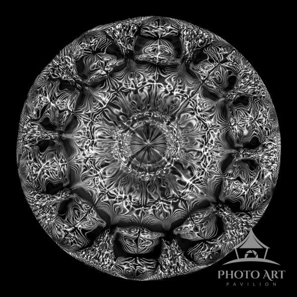 This is one of a series I call "Cymatiscapes," named after “Cymatics” which refers to the study of