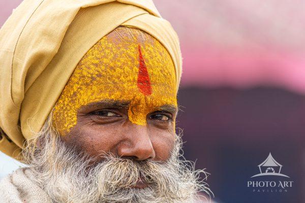 Sadhu at the Kumbh Mela, Allahabad