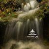 Angeles Forest Waterfall. Nature's subtle beauty.