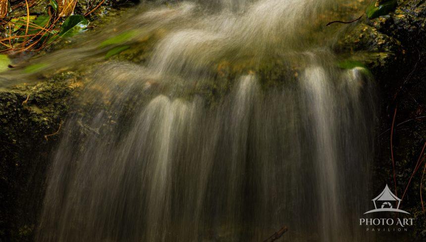 Angeles Forest Waterfall. Nature's subtle beauty.