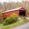 Baker's Camp Covered Bridge, also known as Hillis Bridge, is a covered bridge in northern Putnam