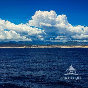 Dramatic cloud formation in Baja California