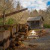 A beautiful fine art photo a historic, working grist mill near the southern boundary of the Great