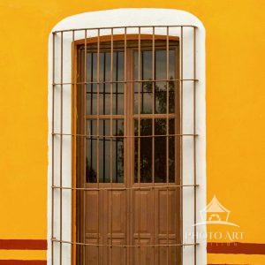 Cholula, Puebla is famous for its beautiful architecture.