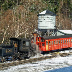 The Mount Washington Cog Rail offers some of the most spectacular rides in the White Mountains.