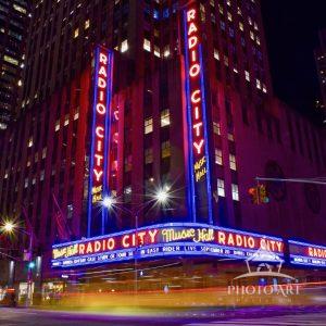 The Radio City Music Halls is one of the most iconic places in Manhattan, where the you can see