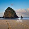 Haystack Rock in the Morning