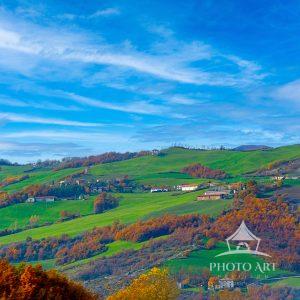 Tuscany its famous for its stunning landscapes.