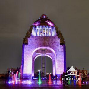 The Monument to the Revolution is one of the most important landmarks in Mexico City.