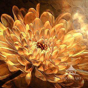 This image of a Dahlia photographed in Hamburg New York. This was a flower arrangement that my