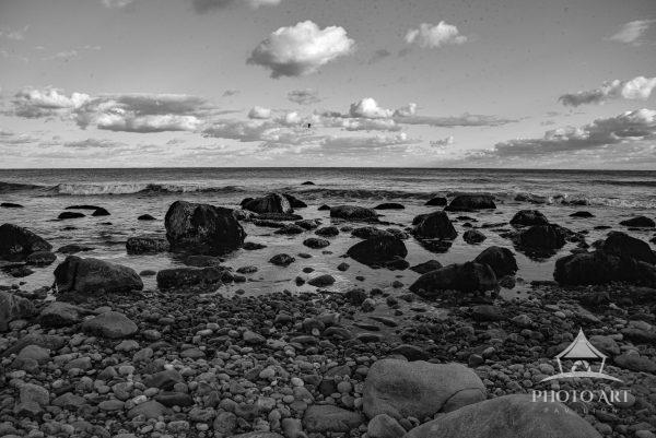 This was taken at Montauk point ,, The End..on the north side of the beach, looking south. On a