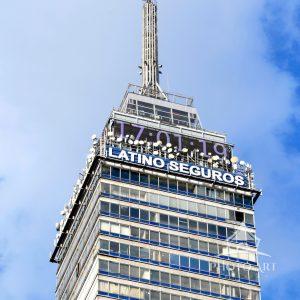 The Torre Latino is one of the tallest building in Mexico City.