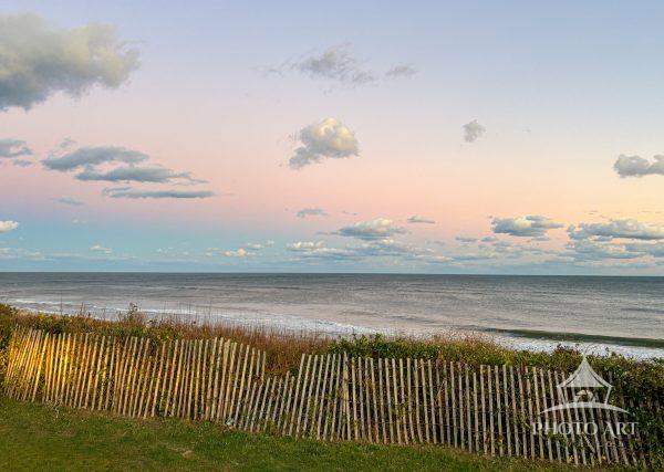 Montauk’s North Shore after sunset