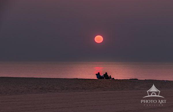 Hazy Morning at the Jersey Shore