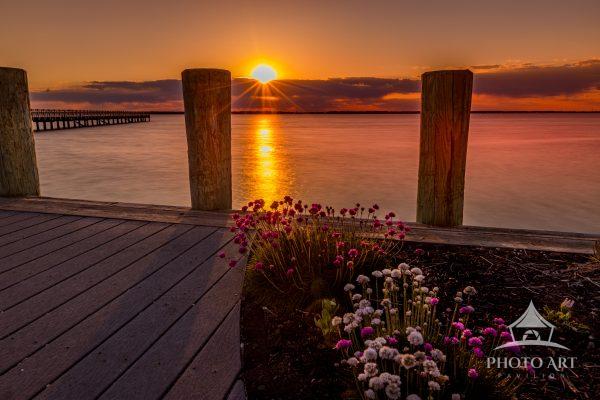 Sunset on the Dock