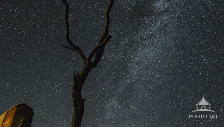 While most Milky Way photography celebrates the brilliant galactic core visible from spring to fall,