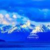 The Chilkat Mountain Range at Dusk presents one of Alaska's most spectacular coastal panoramas,